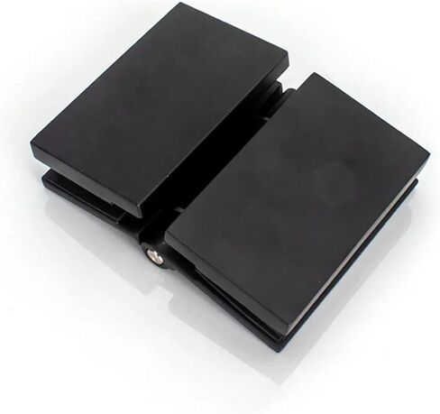 Hinge Clip Thickened 304 Stainless Steel 180 Degree(YQ61) 1Pcs(Matt Black) in Saudi Arabia