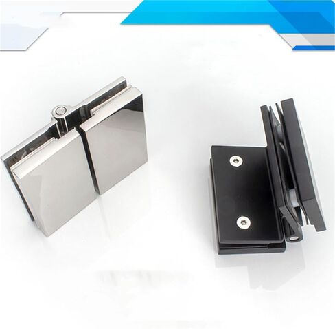 Hinge Clip Thickened 304 Stainless Steel 180 Degree(YQ61) 1Pcs(Matt Black) in Saudi Arabia