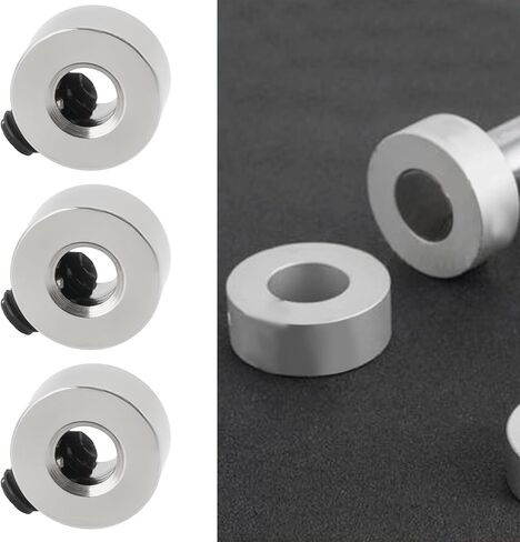 The Lord of the Tools 20 PCs 3mm Quick Release Locating Rings Metal Clamping Collars with Grub Screw for Automotive Robotics and Manufacturing Silver in Saudi Arabia