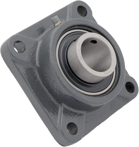 [2 pack] UCFS208-24-4-Bolt Flange-Mount Ball Unit ، Insert Bearing UC208-24 ، FS208 FS208 ، عمود التجويف 1-1/2 في (38.1 مم) ، وضع قفل المسمار ، 5-1/8 في (130.17 مم) طول in Saudi Arabia