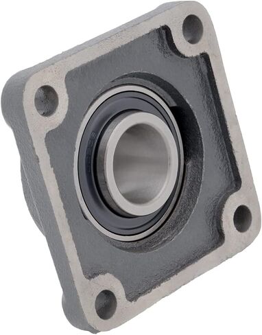 [2 pack] UCFS208-24-4-Bolt Flange-Mount Ball Unit ، Insert Bearing UC208-24 ، FS208 FS208 ، عمود التجويف 1-1/2 في (38.1 مم) ، وضع قفل المسمار ، 5-1/8 في (130.17 مم) طول in Saudi Arabia