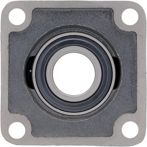 [2 pack] UCFS208-24-4-Bolt Flange-Mount Ball Unit ، Insert Bearing UC208-24 ، FS208 FS208 ، عمود التجويف 1-1/2 في (38.1 مم) ، وضع قفل المسمار ، 5-1/8 في (130.17 مم) طول in Saudi Arabia