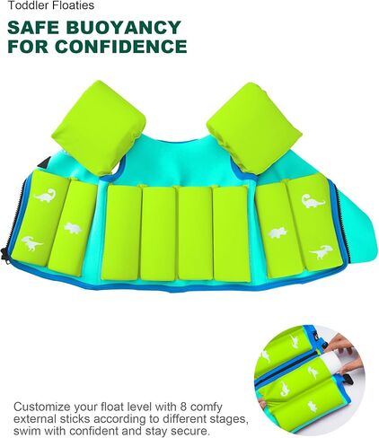 سترة سباحة صغيرة من 20 إلى 30-50-70 رطلاً ، تطفو حمام السباحة للأطفال من 1-2-3-5-7-7-9 سنة ، سترة متشابكة مريحة مع حلقة مائية ، جوانب ملونة زاهية-غير مضاءة لراحة الذراع ، الأولاد ، البنات ، النينيوس in Kuwait