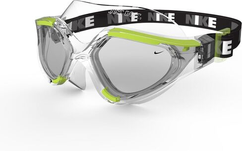 Nike Expanse Swim Mask Goggle-Adult, One Size, Atomic Green in Saudi Arabia