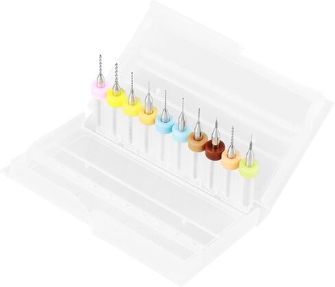 Tungsten Carbide Micro Drill Bits Set Cutting Smooth Discharge Reduce Force PCB Print Circuit Board in Saudi Arabia