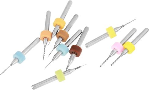 Tungsten Carbide Micro Drill Bits Set Cutting Smooth Discharge Reduce Force PCB Print Circuit Board in Saudi Arabia