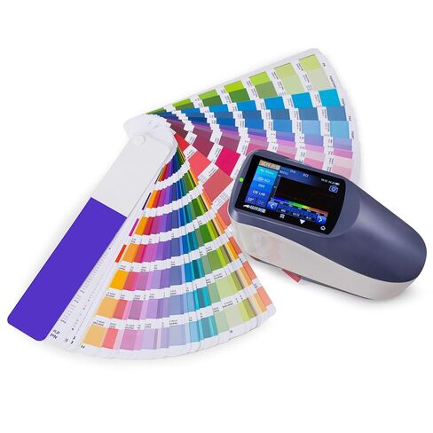 Touch Screen 45°/0 Spectrophotometer for Paint Color with Integrating Sphere Size 48mm Aperture 2/4/8mm Selectable Wavelength Range 400-700nm Reflectance Range 0-200% in Kuwait