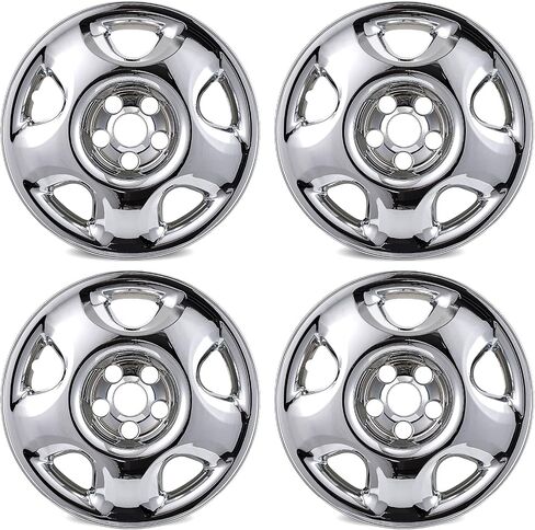 17" Glossy Black Wheel Skins (Set of 4) for 2007-2011 Honda CR-V, 17 inches ABS Wheel Covers Compatible with 07-11 CR-V Steel Wheels- Auto Tire Replacement Cap Cover 42700-SWA-A01 in Saudi Arabia