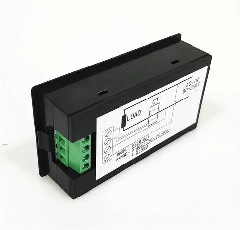 AC 80-260V 100A PZEM-061 شاشة LCD عرض الجهد الرقمي الطاقة الجهد الكهربائي AMMETER in Saudi Arabia