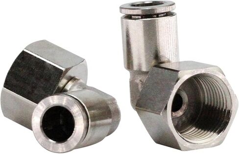 موصل COPPER الهوائي All-copper الخيط 90 تجهيزات أنبوب الهواء المدفوعة في المرفق 2pcs 2pcs in Kuwait