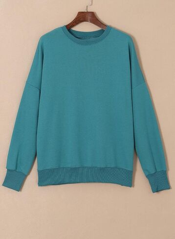 SHEWIN Womens Sweatshirt Casual Long Sleeve Crewneck Lightweight Pullover Tops Loose Sweatshirts in Saudi Arabia