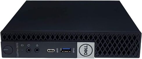 DELL Optiplex 5070 Micro MFF Desktop PC Intel i5-9500T, 16GB DDR4 New 512GB M.2 NVMe SSD, WiFi BT HDMI New KB & Mouse Windows 11 Pro (Renewed) in Kuwait