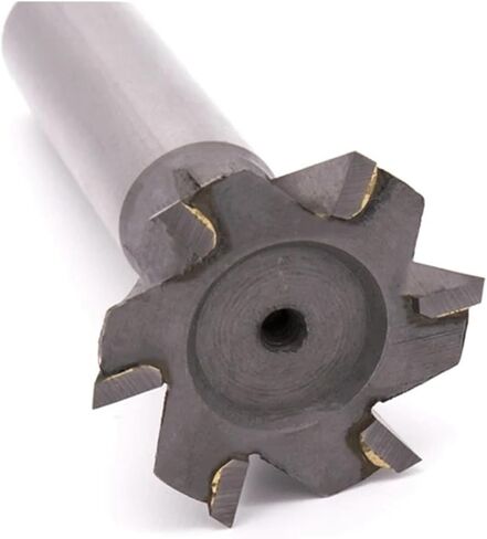 T Slot End Mill, 45 Angle 60 Angle T-Slot Milling Cutters Welding Insert Tungsten Carbide Tools 1pcs in Saudi Arabia