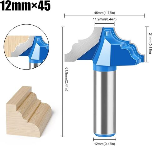 1/2" Shank 12mm Shank Bit 1pcs(12X32.5mm-3015-5013) in Saudi Arabia