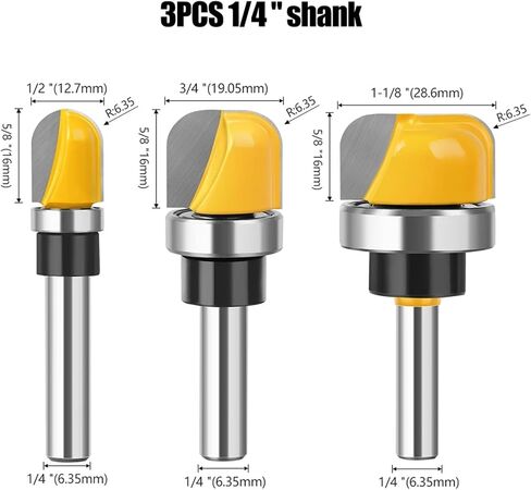 6mm 1/4 "8mm Shank Drill Bit Milling Cutter 1pcs(3Pcs 8mm) in Saudi Arabia