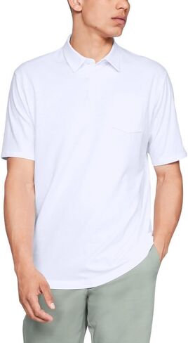 Under Armour Men's Charged Cotton Scramble Golf Polo in Kuwait