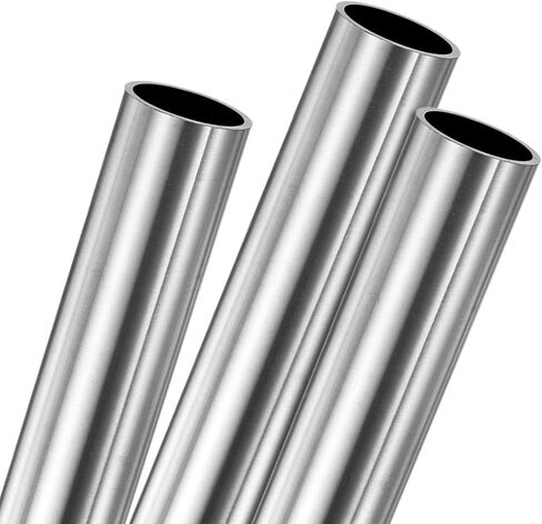 3-Pack 150mm 304 Stainless Steel Tube, 25mm OD 1.5mm Wall Thickness Seamless Stainless Steel Tubing for Construction/Machining/DIY Crafting, Metal Straight Pipe [0.98x0.06x6IN] in Kuwait