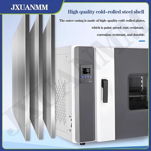 فرن الجفاف في الهواء القسري الرقمي 220 فولت 50 هرتز - التحكم في درجة الحرارة القابلة للتعديل 5-300 ℃ ، 15.6 لتر فرن صناعي ومختبر كبير مع بطانة من الفولاذ المقاوم للصدأ in Saudi Arabia