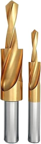 عدادات العجين المقلي تقلب الخطوة تدريبات مزدوجة قطع الحفر المخروطية 1pcs (M5- (D5.5mm) ، 180 درجة) in Saudi Arabia