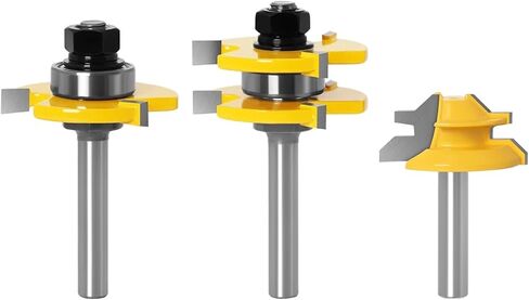 3 PCS 6/8/12mm 1/4in 1/2in مجموعة بت (3pcs 0.5 بوصة) in Saudi Arabia