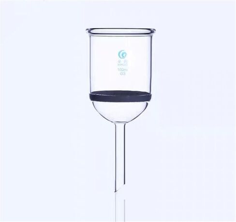 1pc 35ml to 1000ml Lab Buchner Funnel G3 Filter Filter Sand Core Cored Faully for Lab Glassware (G1/G2/G4/G5 قابل للاستبدال) (1000 مل) in Saudi Arabia