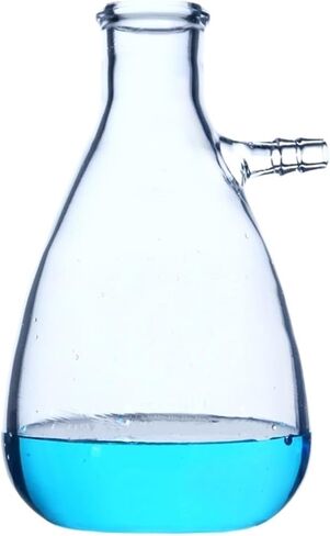 125ML-2000ML TOP PIPE GLASS FILTER FLACK FLASK FORMARATION BOTTER LAB WARDARE (1000ML) in Saudi Arabia