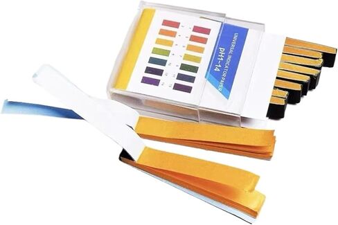 5m/Roll Laboratory pH Test Paper Universal Acid & Alkaline pH Test Strips pH Soil Aniotic Fluid Aquarium Test Paper (4 Rolls) in Saudi Arabia