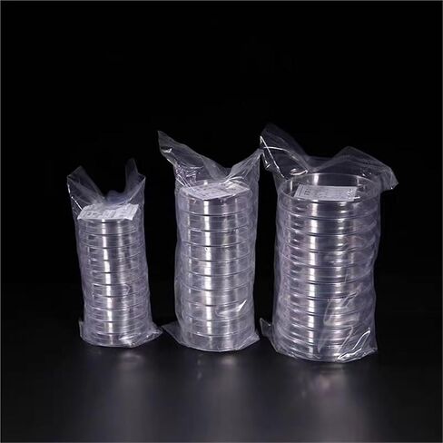 10pcs/pack Lab 35mm 60mm 90mm 100mm 120mm 150mm Disposable Plastic Petri Dish Laboratory Equipment Culture Dish(100mm) in Saudi Arabia