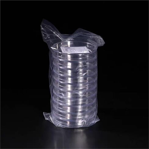 10pcs/pack Lab 35mm 60mm 90mm 100mm 120mm 150mm Disposable Plastic Petri Dish Laboratory Equipment Culture Dish(100mm) in Saudi Arabia