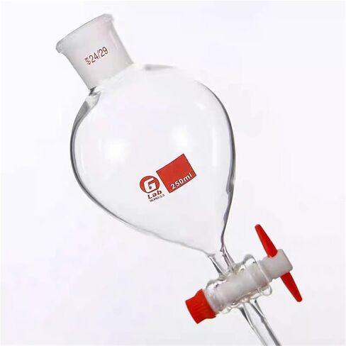 1pcs 60ml إلى 1000 مل من القمع المكروي الزجاجي مع مكبس PTFE ، 19#24#29#القياسي القياسي للمكونات القياسية القطع (500 مل 24x24) in Saudi Arabia