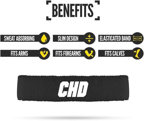 شارات كرة القدم - العصابات ذات الرأسين لكرة القدم ، والأشرطة العالية الأداء مع مواد فائقة النعومة لتفكيك العرق والبقاء جافًا ومريحًا - تشمل نطاقيان العضلة ذات الرأسين in Kuwait