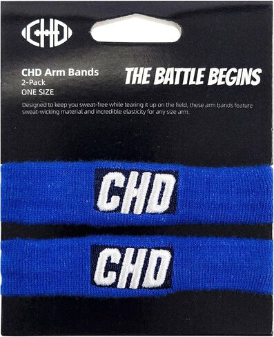 شارات كرة القدم - العصابات ذات الرأسين لكرة القدم ، والأشرطة العالية الأداء مع مواد فائقة النعومة لتفكيك العرق والبقاء جافًا ومريحًا - تشمل نطاقيان العضلة ذات الرأسين in Kuwait