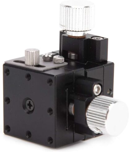 SPXYFES25 XY AXES MANUAL FINE TUNING THELMMING PRATTER مرحلة انزلاق عالي الدقة من ألومنيوم للأدوات البصرية ومعدات أشباه الموصلات 25x25mm in Saudi Arabia