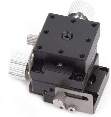 SPXYFES25 XY AXES MANUAL FINE TUNING THELMMING PRATTER مرحلة انزلاق عالي الدقة من ألومنيوم للأدوات البصرية ومعدات أشباه الموصلات 25x25mm in Saudi Arabia