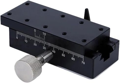 X axis LWX4090 Groove Guided Manual Platform Gear Drive knob Adjustment Slide XWG90 in Saudi Arabia