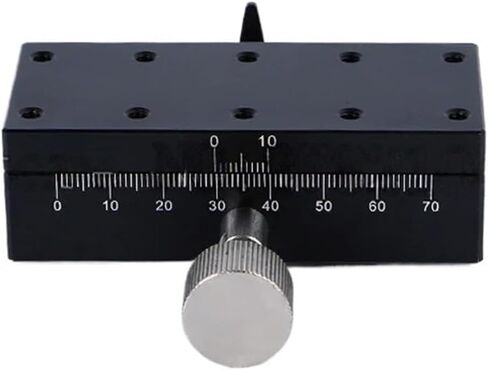X axis LWX4090 Groove Guided Manual Platform Gear Drive knob Adjustment Slide XWG90 in Saudi Arabia