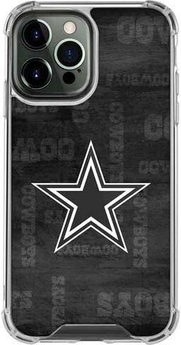 Skinit Clear Phone Case متوافق مع iPhone 13 Pro Max - NFL Dallas Cowboys بالأبيض والرخص in Saudi Arabia