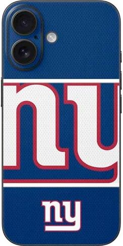Skinit Skinit Phone Skin متوافق مع iPhone 16 - تصميم عمالقة NFL NFL المرخص رسميًا in Saudi Arabia