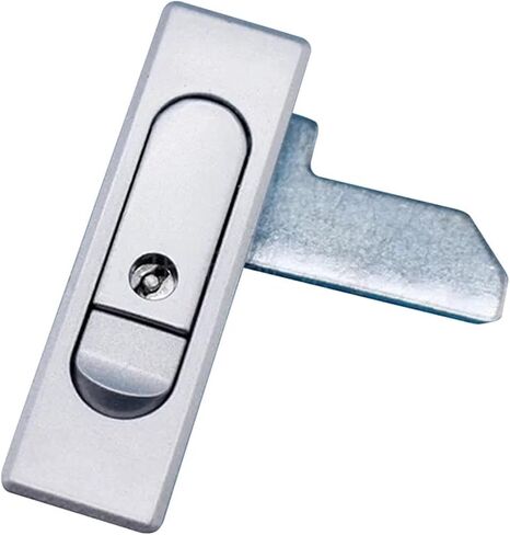 Zinc Alloy Flat Lock Electrical Cabinet Lock Distribution Box Door Lock 1Pcs(Matte Band Lock) in Saudi Arabia
