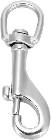 خطاف SHICIRIS EYE -HOOK Rustresistant Snap لأكياس الأشرطة لصنع سلسلة الحيوانات الأليفة [316 من الفولاذ المقاوم للصدأ] (92 مم) in Saudi Arabia