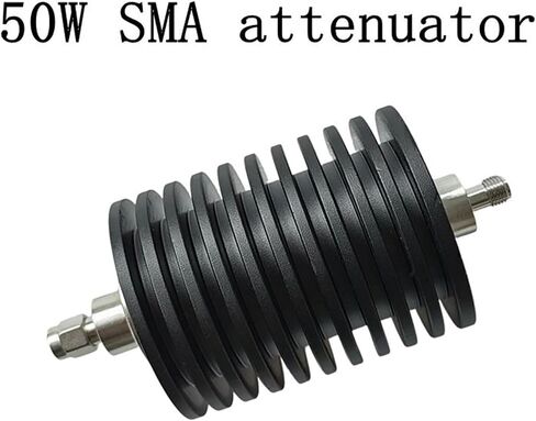 50W SMA RF التخفيف DC-4GHZ 1-50DB من الذكور والإناث 50 أوم البركة البركة لمكيفات الإشارة عالية الطاقة (30 ديسيبل ، 4G) in Saudi Arabia