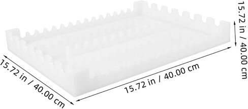 GLEAVI Acrylic Pipette Stand Multi-Pipette Storage Rack Laboratory Liquid Handling Tool Draining Tray for Glass Pipettes in Saudi Arabia
