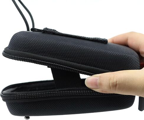 Golf Rangefinder Hard Shell Case ، تخزين صدمية محمولة الصدمات الصلبة الغولف المدى ، حقيبة الحمل العالمية للحمل لمعظم Rangefinders (أسود) in Kuwait