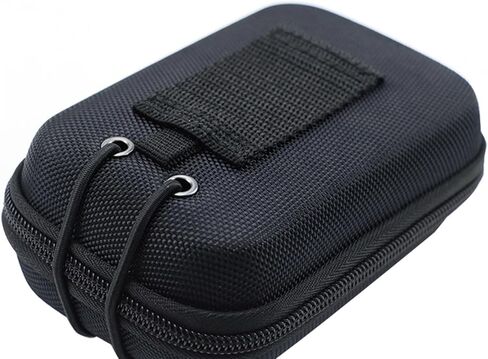 Golf Rangefinder Hard Shell Case ، تخزين صدمية محمولة الصدمات الصلبة الغولف المدى ، حقيبة الحمل العالمية للحمل لمعظم Rangefinders (أسود) in Kuwait