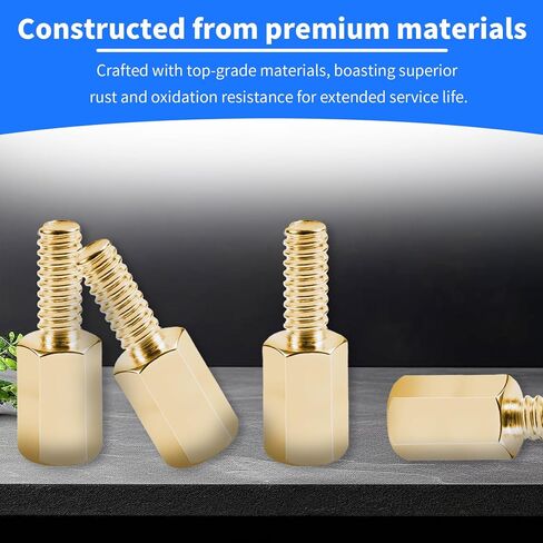 80pcs M3*15mm+6mm مسدس النحاس الجوز ، عزل رأس واحد ، ذكر إلى أنثى الخيط من النحاس ، فاصل صافرة Hex للآلة الإلكترونية ، PCB Motherboard ، B103 in Saudi Arabia