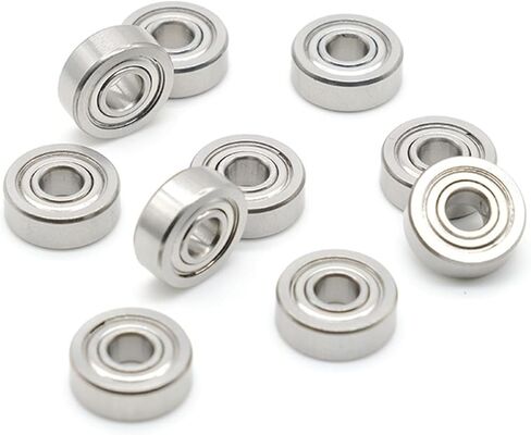 10PCS S606ZZ 6X17X6 mm Bearing ABEC-7 Stainless Steel Ball Bearings Shielded High Precision AISI440C in Saudi Arabia