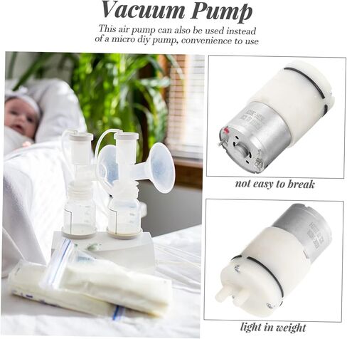 GLEAVI 7V MINI PACKUM مضخة هواء متعدد الوظائف للمتجر المنزلي والاستخدام الخارجي للضغط العالي العالي سهل التثبيت للتطبيقات الطبية و DIY in Saudi Arabia