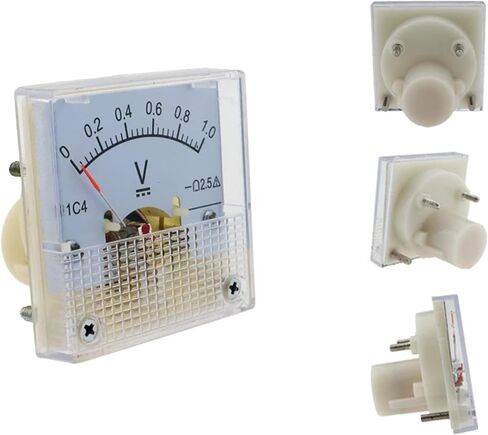 91C4-V DC نوع المؤشر Meter1/3/5/10/15/20/30/50/100/150/250/450V لوحة التناظرية الجدول 1PCS (150 فولت) in Saudi Arabia