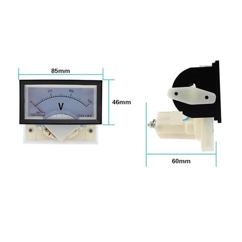 69C17-V 15V 20V 30V 50V 100V DC Analog Meter Panel Gauge Voltage Current 85 * 46MM Voltmeter Voltimetro 1Pcs(150V) in Kuwait