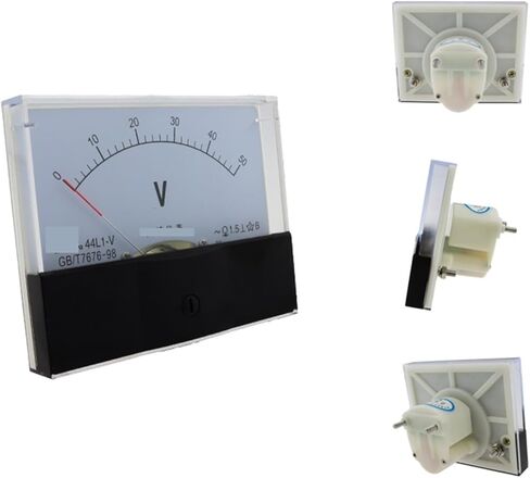 44l1-V AC Voltmeter 5V 10v 15V 20V 30V 50V 100V 300V 450V 500V 600V 750V 1000V Pointer to Measure Single 1Pcs(AC 100V) in Saudi Arabia